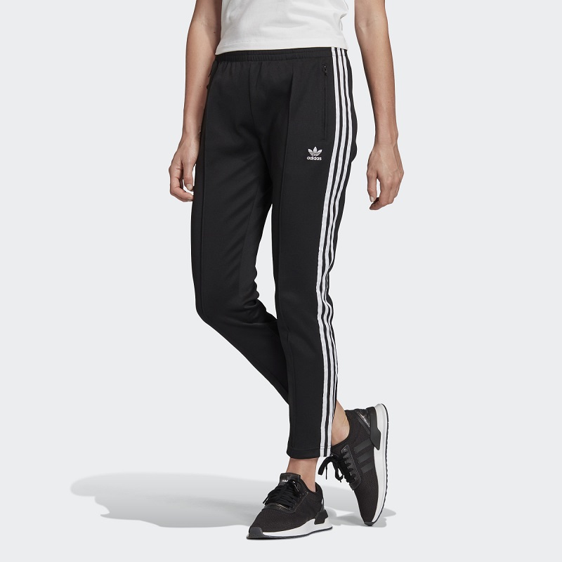 adidas Originals SPRT track pants in black and beige | ASOS